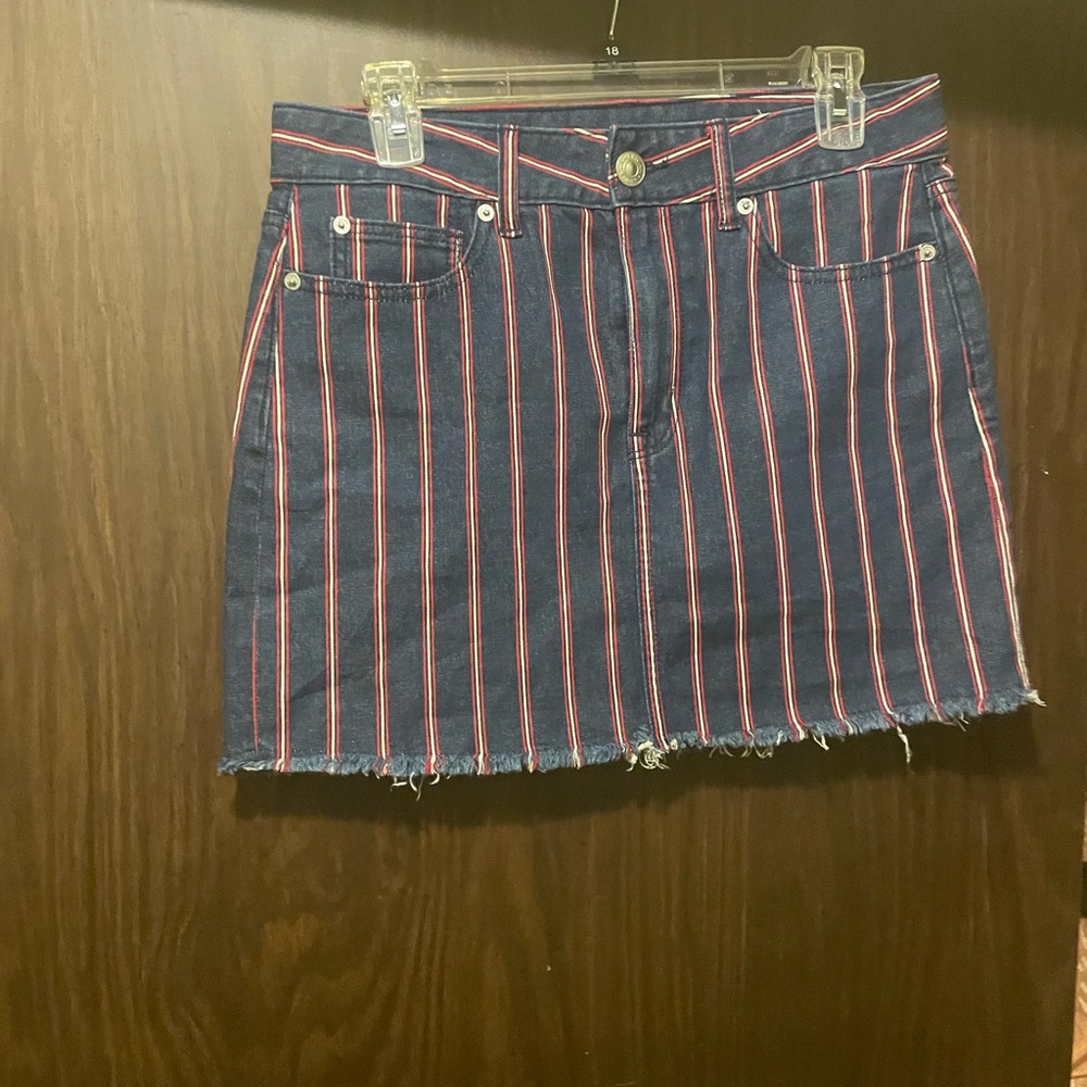 American Eagle super stretch jean skirt